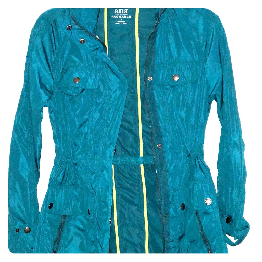 Blue Rain Jacket